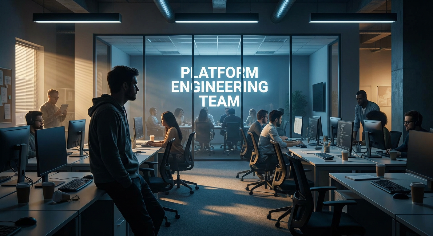 Illustration for Platform Engineering in 2026: Why Your Internal Developer Platform Still Has a 40% Adoption Problem